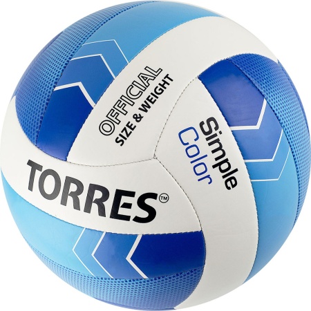 Купить Мяч волейбольный Torres Simple Color любительский р.5 в Нижняясалде 